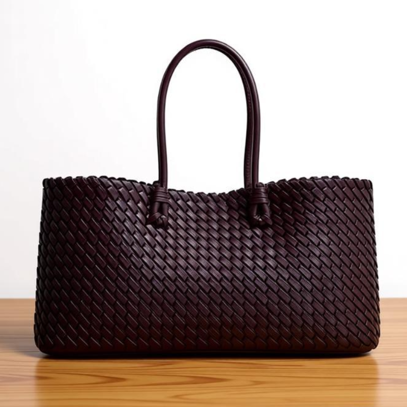 Luxury Tote Bags With Zipper - Luxury High-end Woven Tote Bag Exquisite