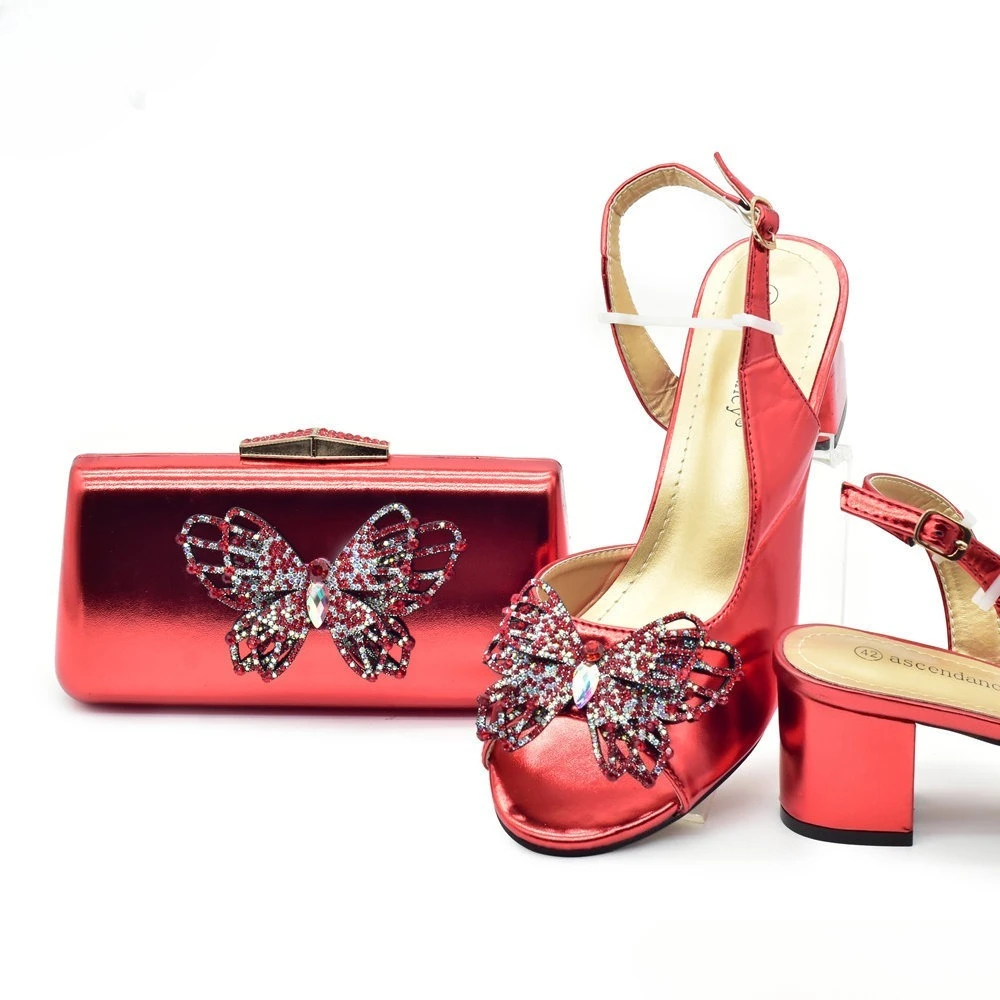 Luxury Bags In China - Matching Shoes and Bag Set for