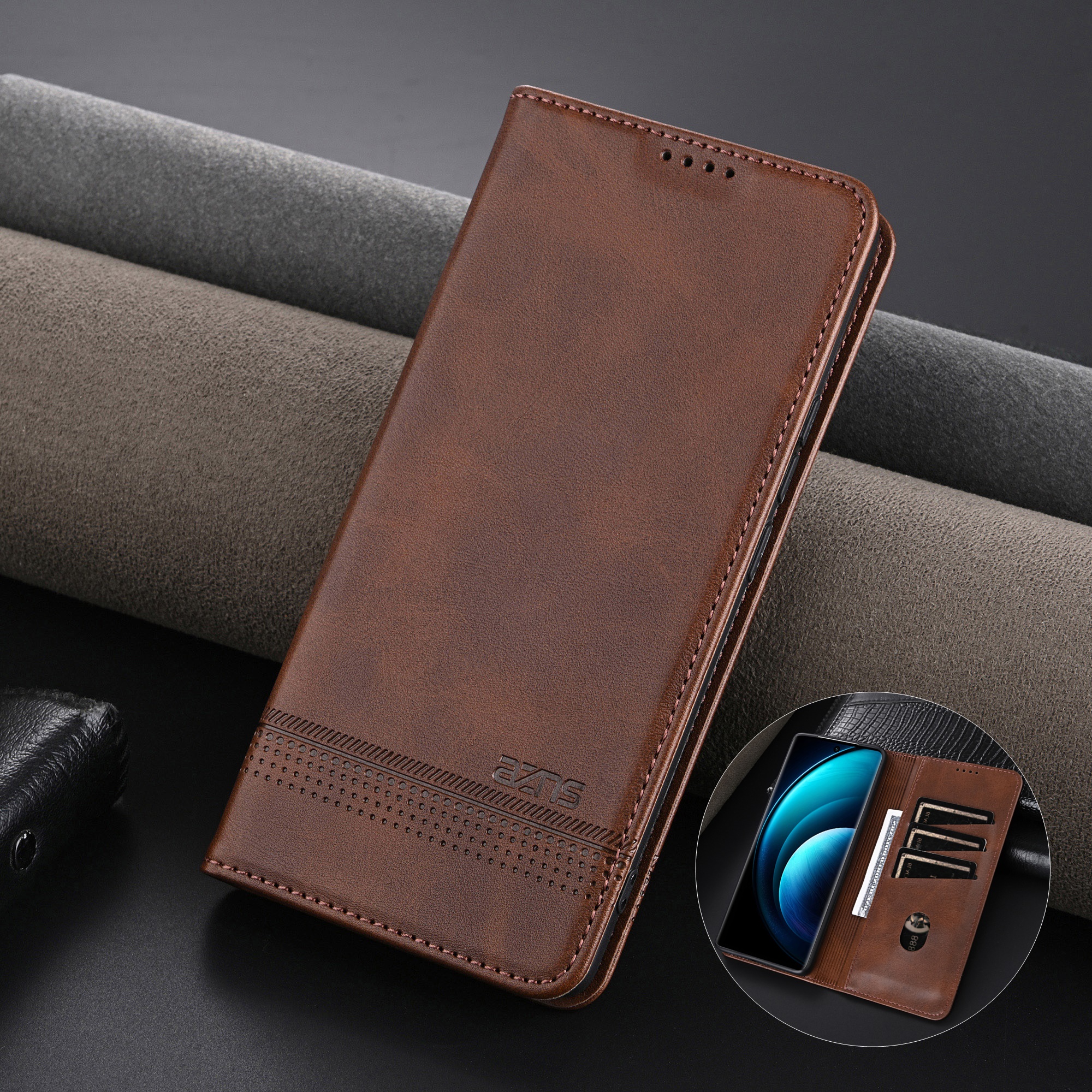 Luxury Bags In - Business Flip Leather Phone Case for