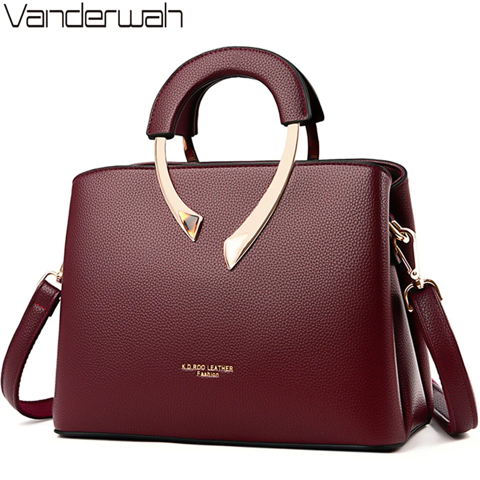 GENUINE VANDERWAH High Quality - Luxury Tote Bags With Zipper ulasan dan harga