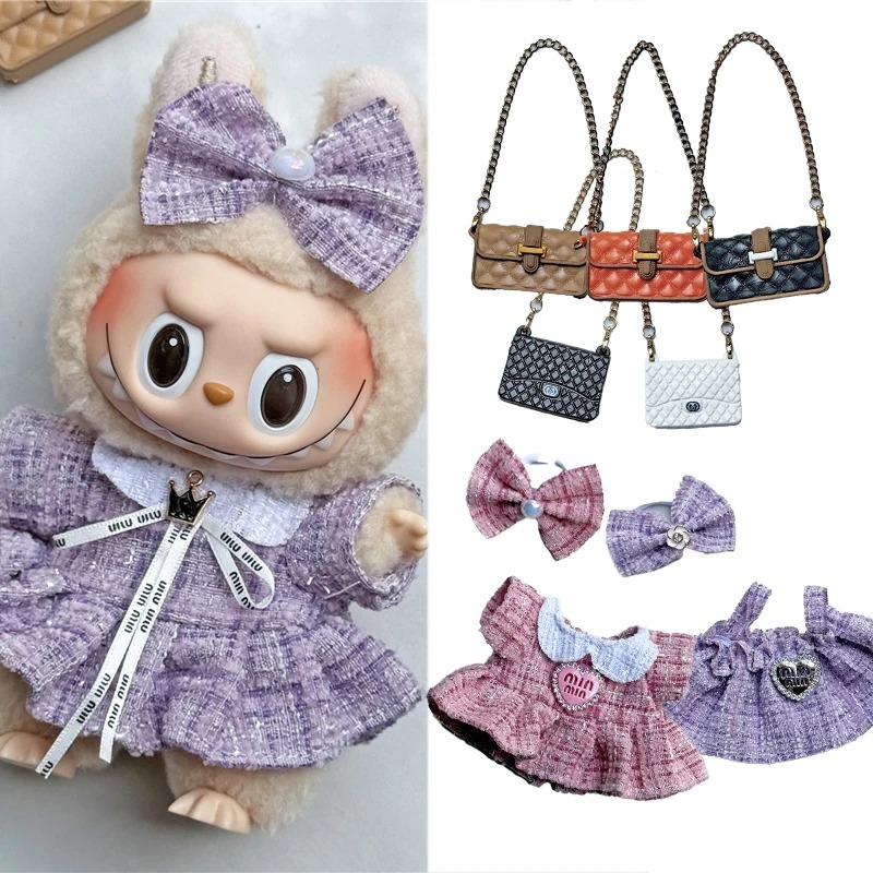 15 17cm For Labubu Doll Adorab - Luxury Bags In ulasan dan harga