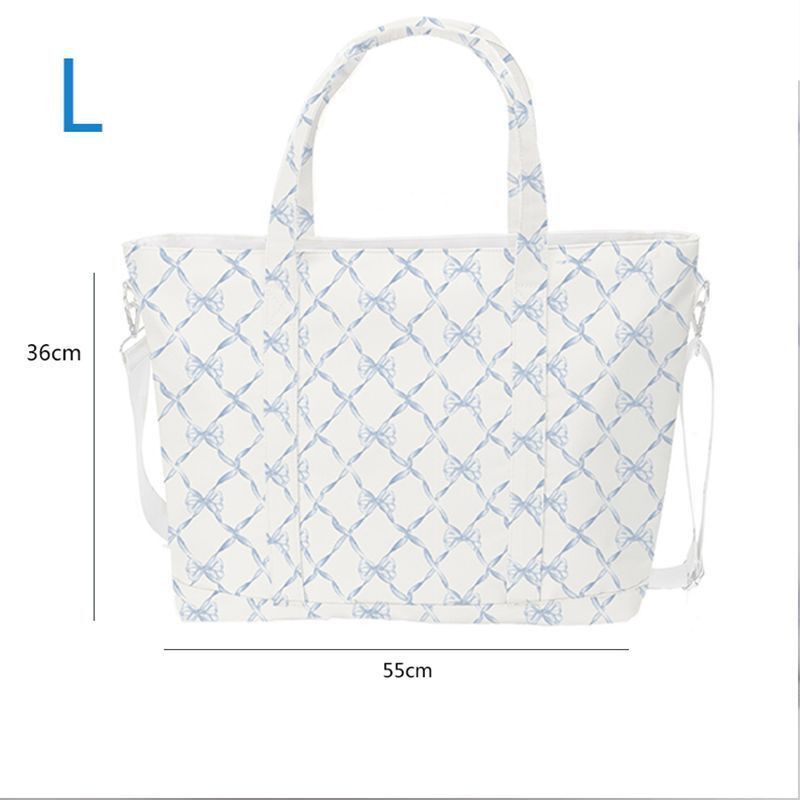 Fashion Floral Printed Tote Ba - Luxury Tote Bags With Zipper ulasan dan harga