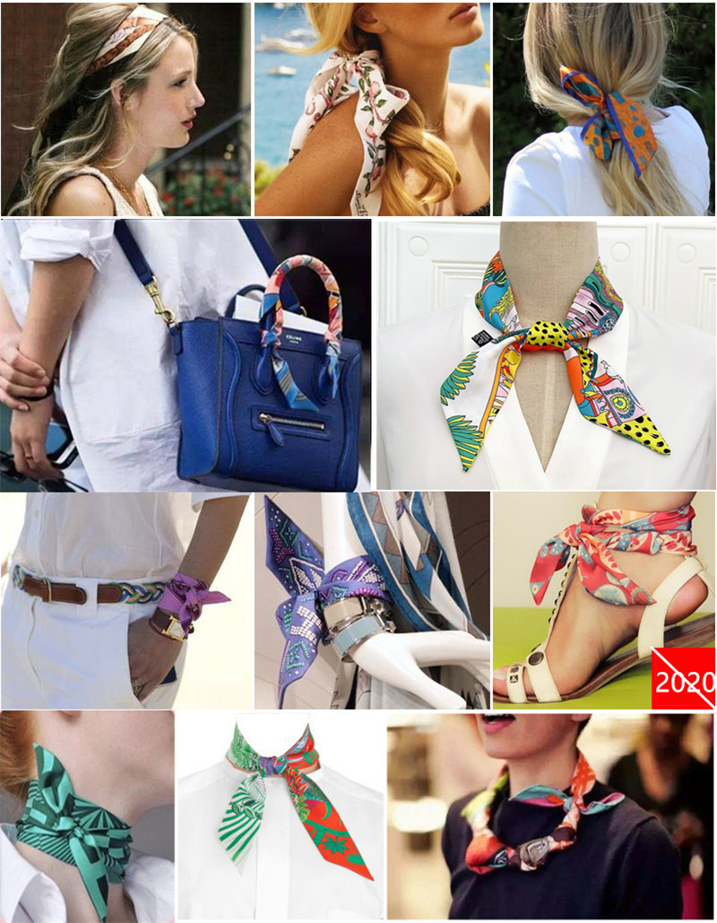 Horse Plaid Skinny Scarf Women - Luxury Bags In China ulasan dan harga