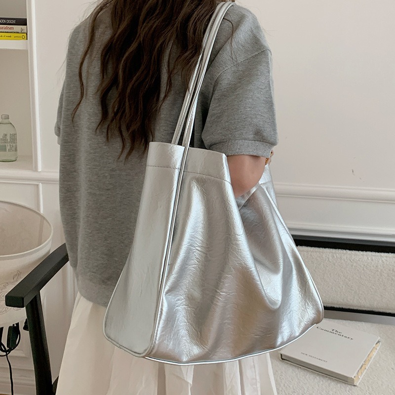 Casual large capacity totes Co - Luxury Tote Bags With Zipper ulasan dan harga