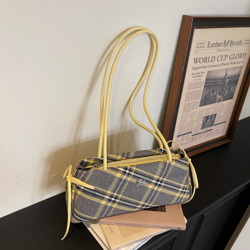 Fashion Microfiber Striped Pla - Luxury Bags Affordable ulasan dan harga