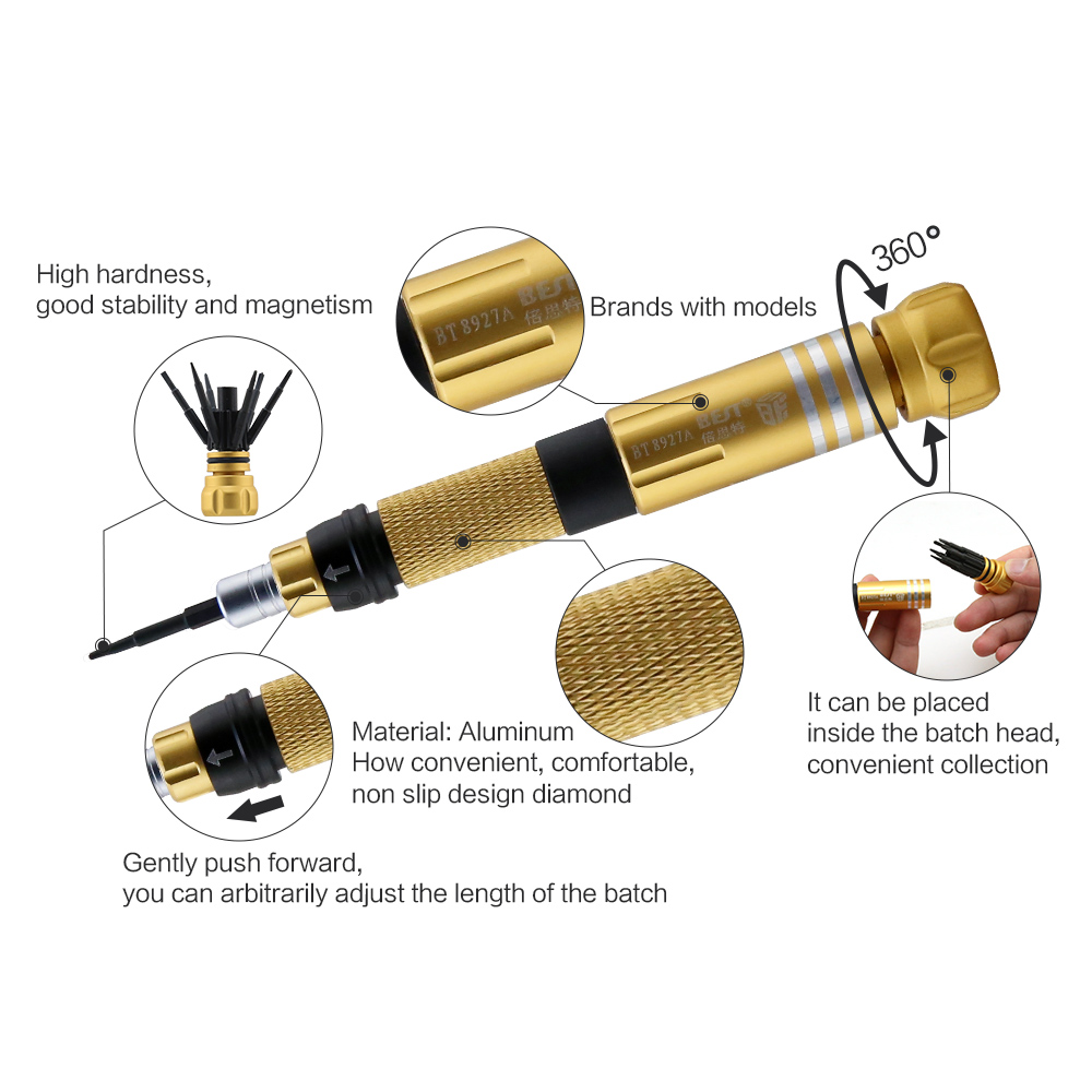 6 in 1 Precision Screwdriver B - Luxury Bags Laptop ulasan dan harga
