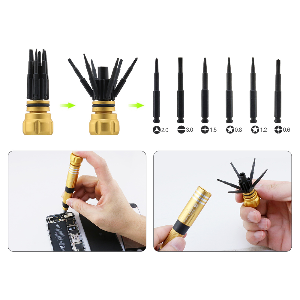 6 in 1 Precision Screwdriver B - Luxury Bags Laptop ulasan dan harga