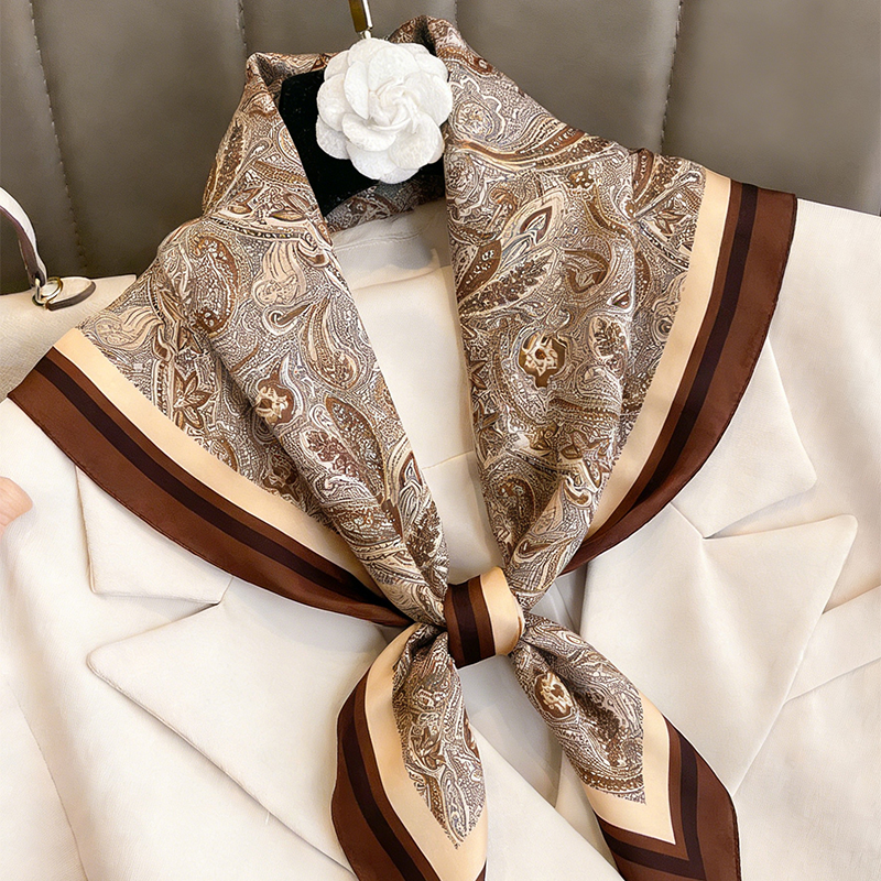 Luxury Women Silk Square Scarf - Luxury Bags Expensive ulasan dan harga