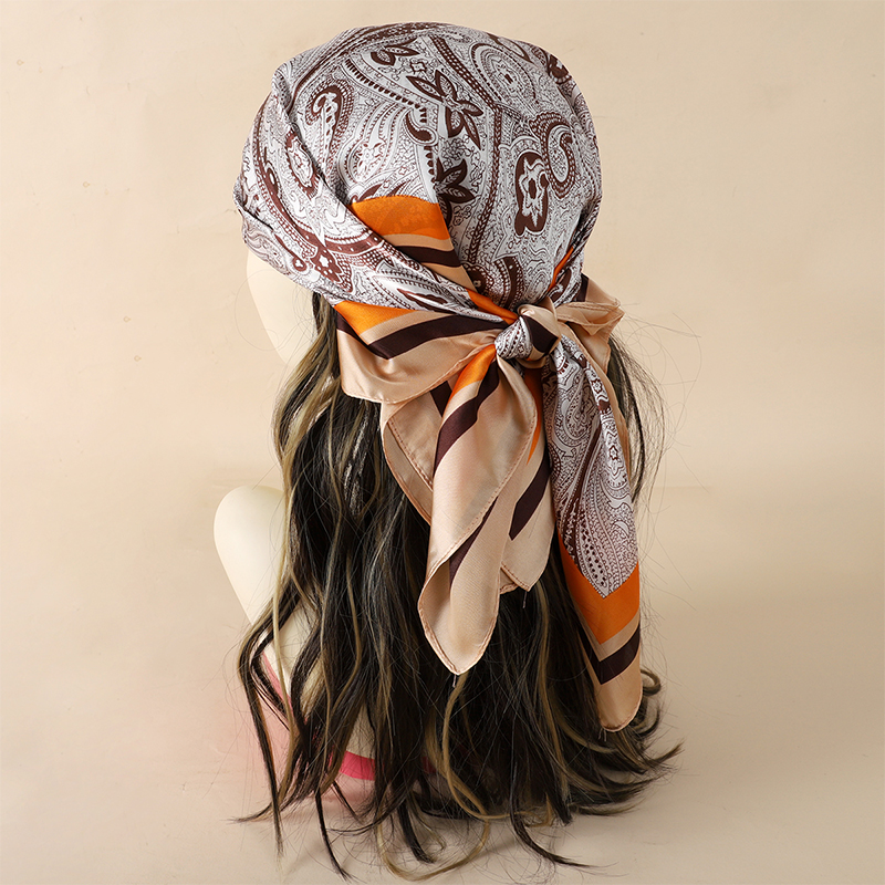 Luxury Women Silk Square Scarf - Luxury Bags Expensive ulasan dan harga