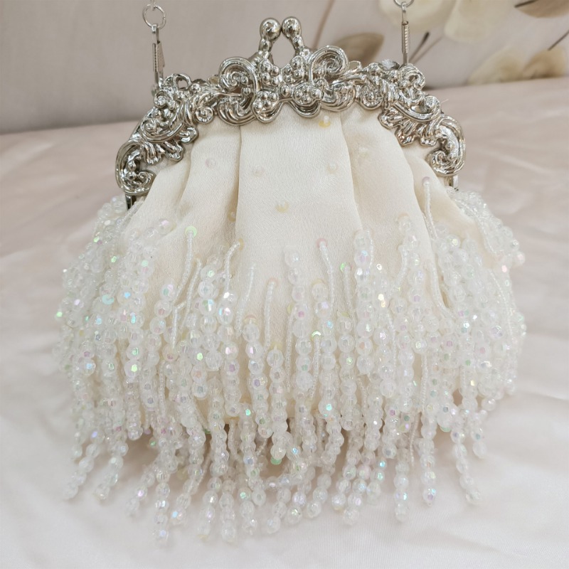 Elegant Bride Bags Vintage Tas - Luxury Bags White ulasan dan harga