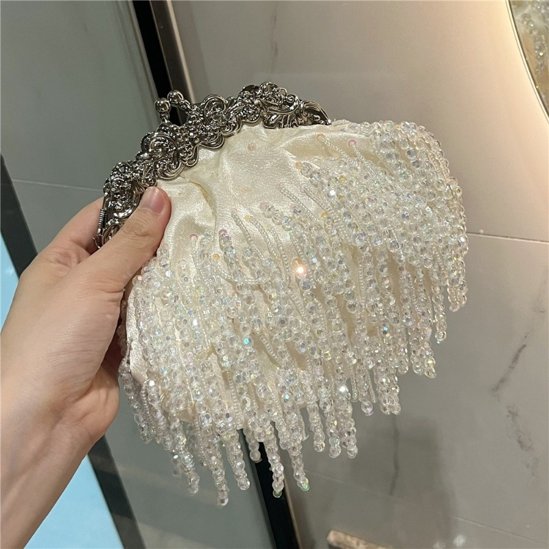 Elegant Bride Bags Vintage Tas - Luxury Bags White ulasan dan harga
