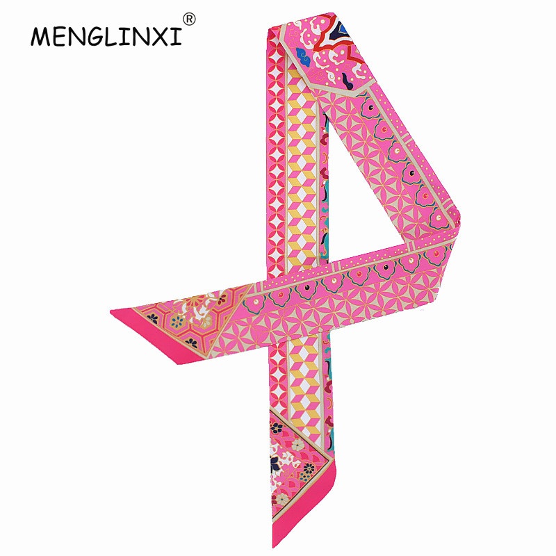 New Geometric Floral Print Sil - Luxury Bags Expensive ulasan dan harga