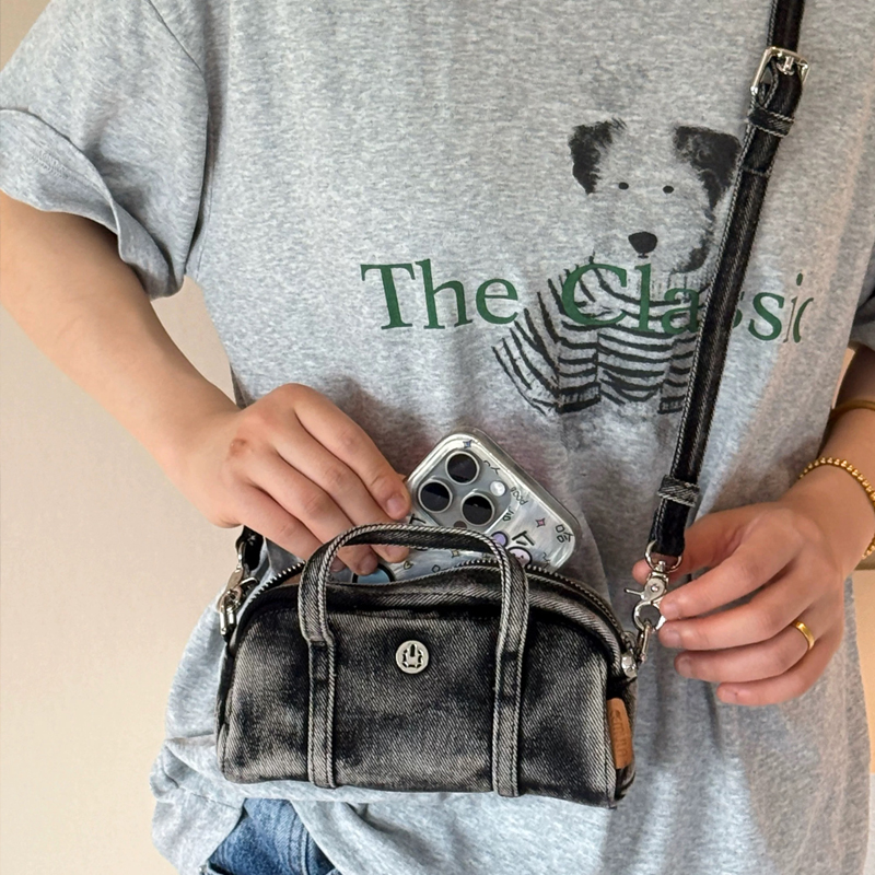 Korean Casual Mini Denim Box B - Luxury Bags In China ulasan dan harga