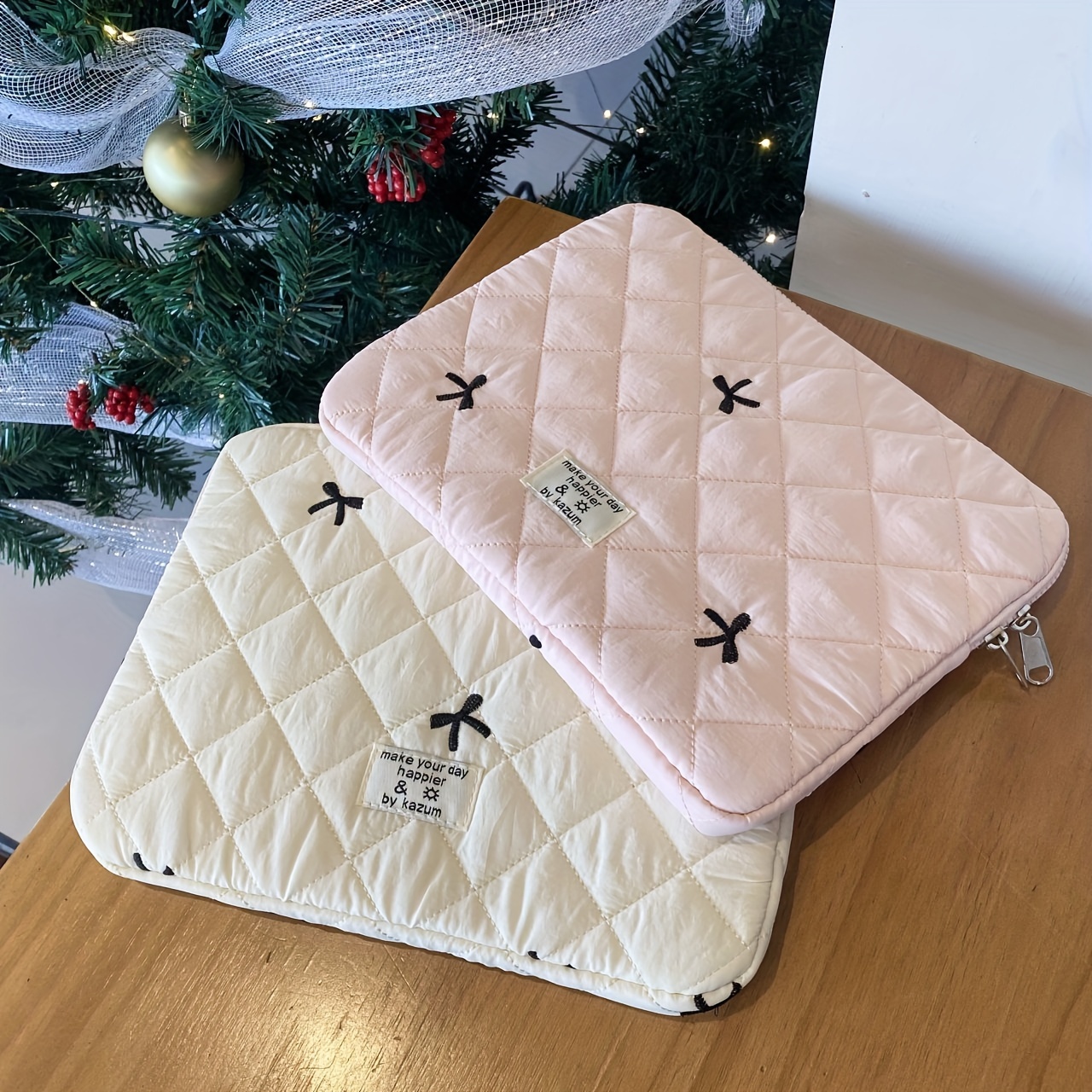 Cute Bow Graphic Laptop Bag Ta - Luxury Bags Laptop ulasan dan harga