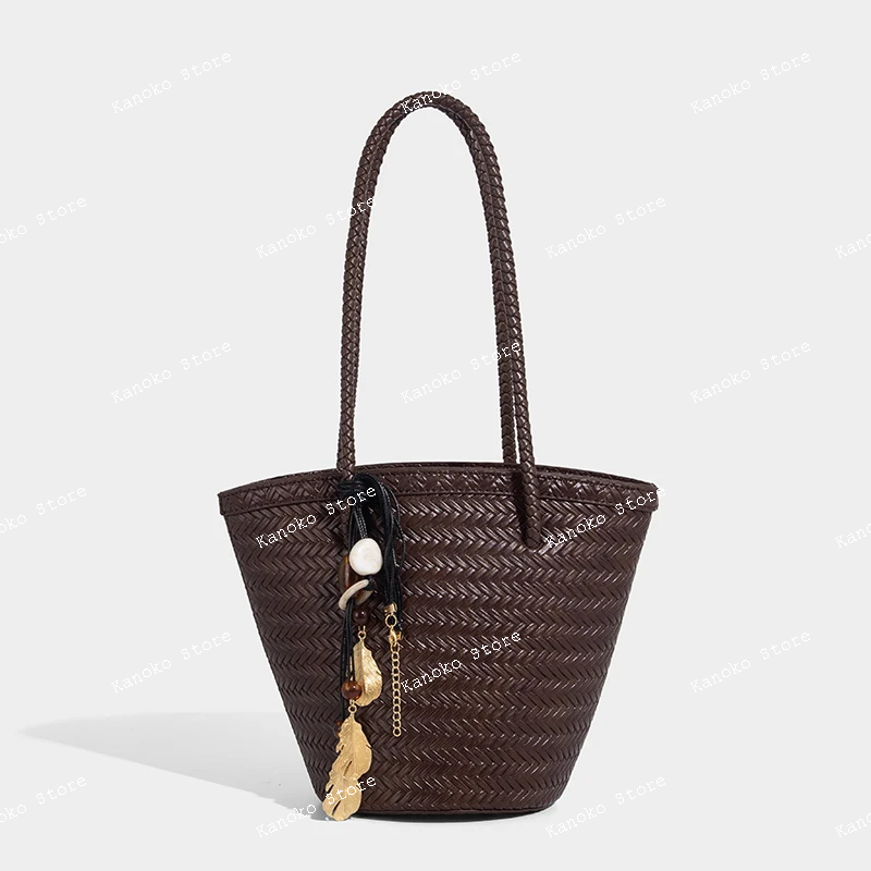 weave drawstring bucket undera - Luxury Bags In ulasan dan harga