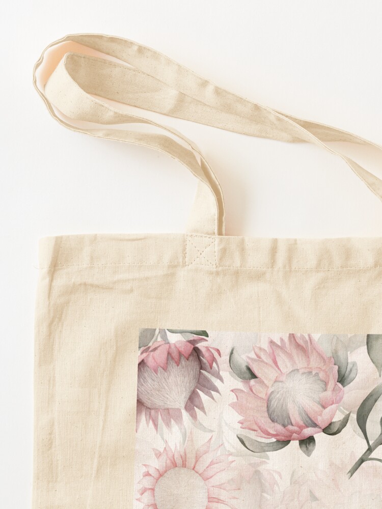 Hand Painted Protea Watercolor - Luxury Bags Hand Painted ulasan dan harga