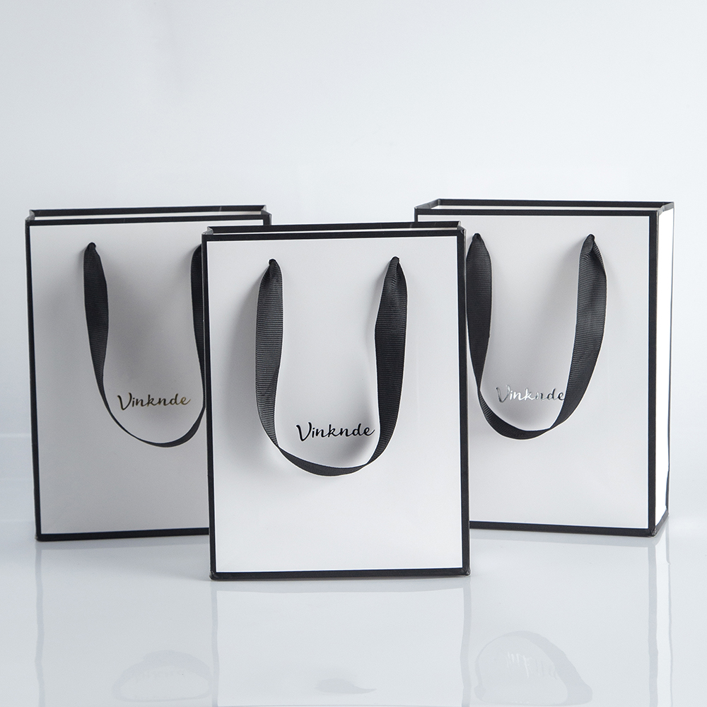 50pcs Custom Logo Luxury Retai - Luxury Bags White ulasan dan harga
