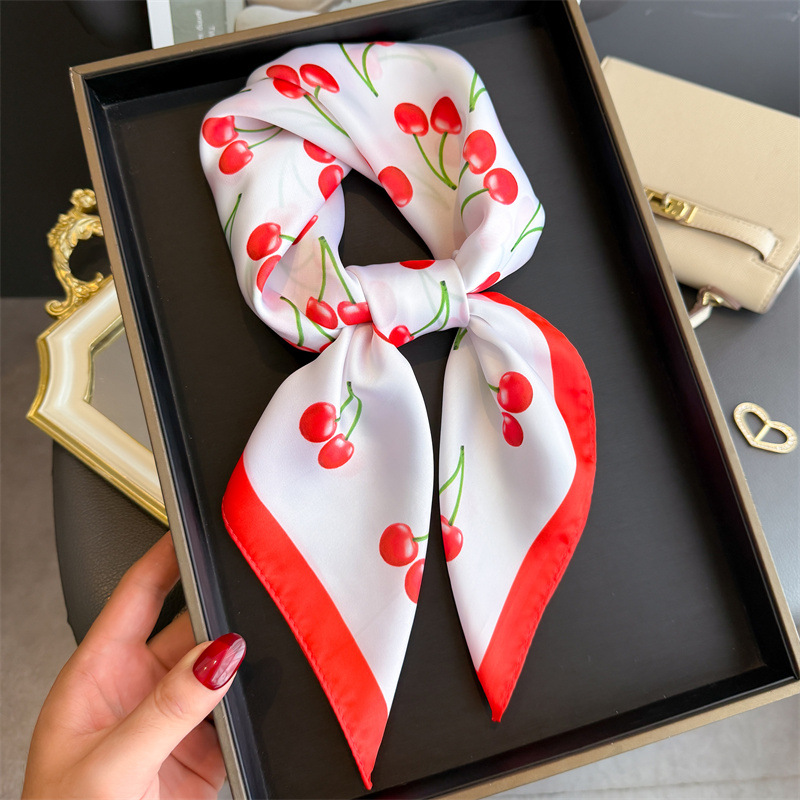 Luxury Square Satin Scarf Wome - Luxury Bags Expensive ulasan dan harga