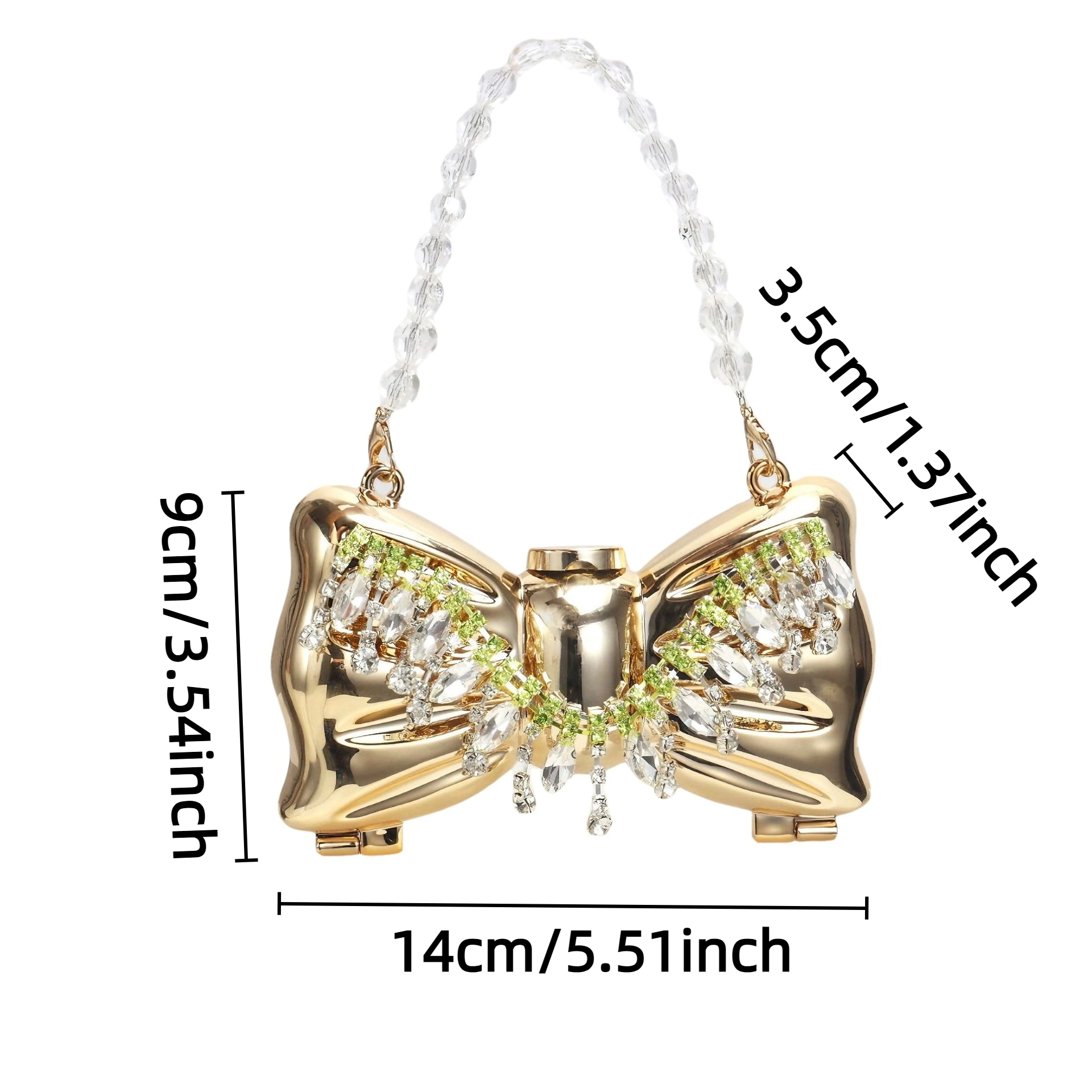 Luxury Fashion Metal Mini Hand - Luxury Bags Expensive ulasan dan harga